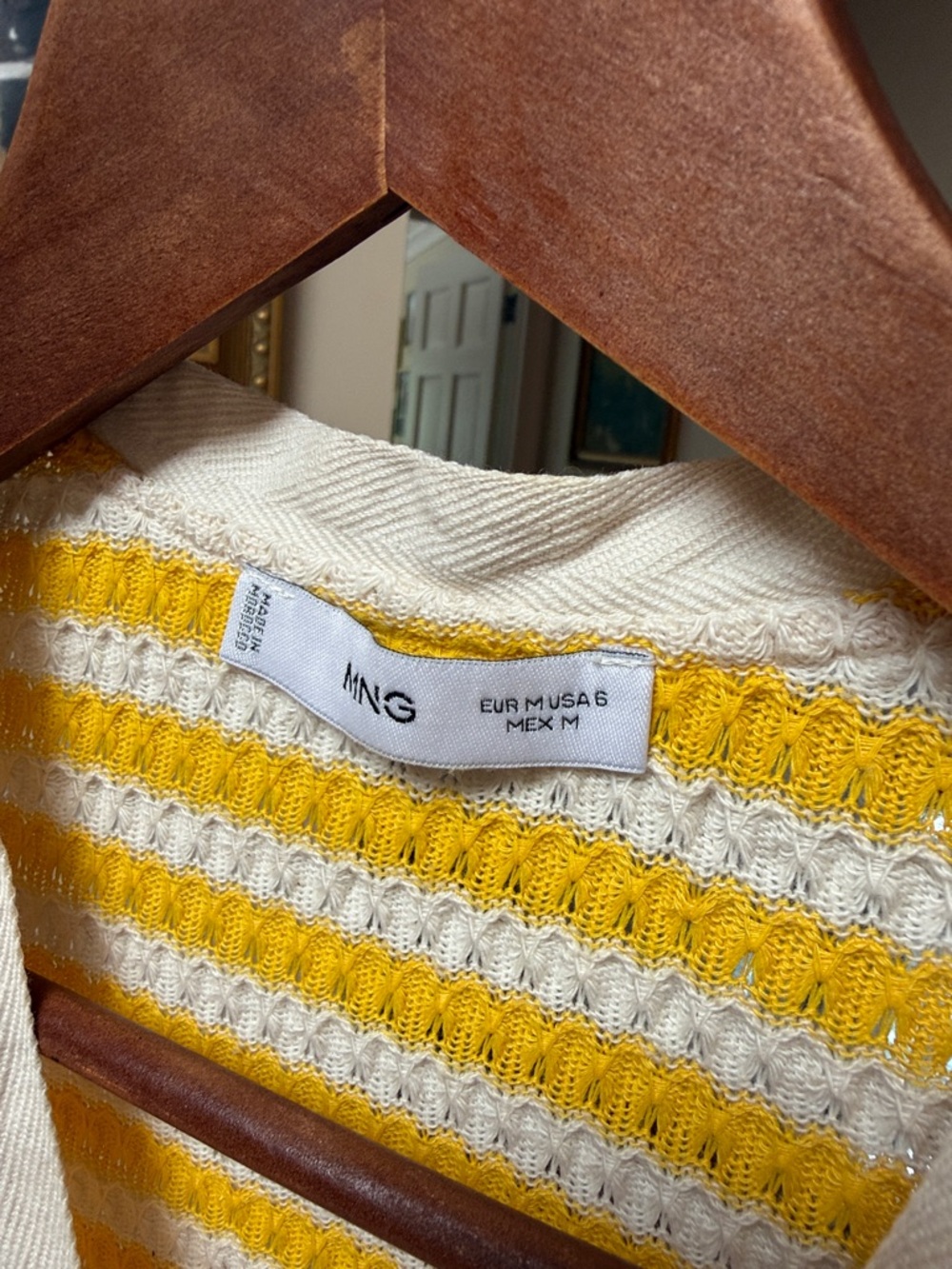 MANGO striped knit jersey dress - Picture 3 of 6